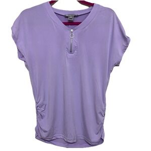 Daisy Fuentes Top Women's Size S Lavender  Blouse ,‎ Pretty , Classy , Easter